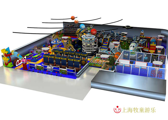 太空主題大型兒童樂(lè)園